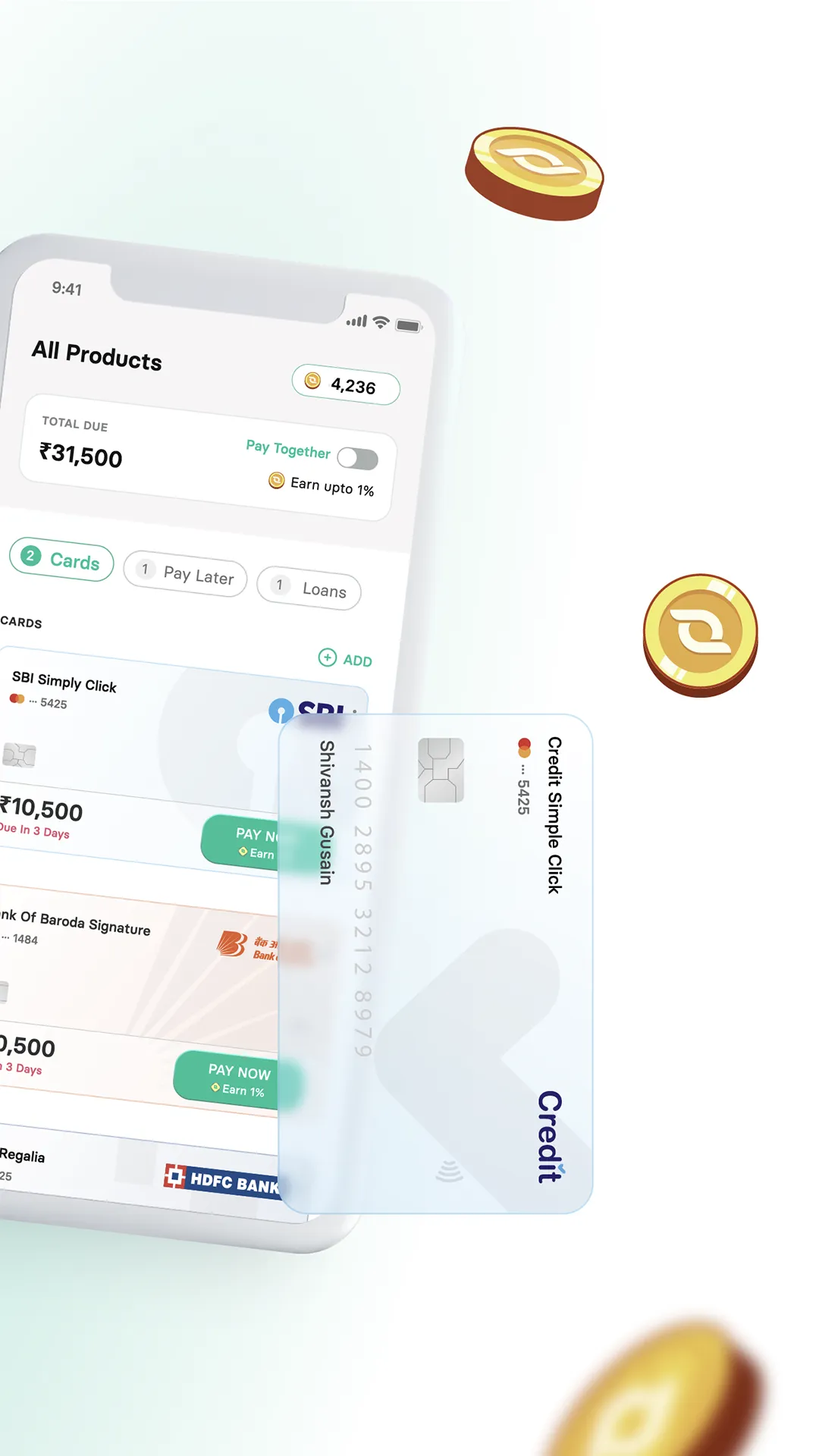 CheQ: Credit Bill Payments | Indus Appstore | Screenshot