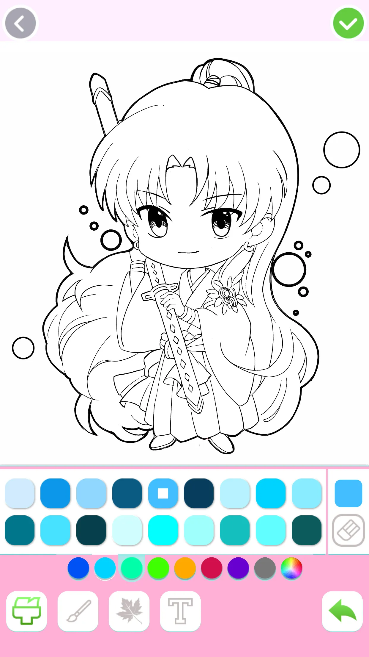 Cute Drawing : Anime Color Fan | Indus Appstore | Screenshot