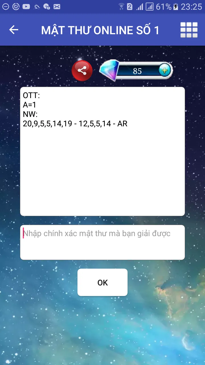 Mật Thư Online | Indus Appstore | Screenshot