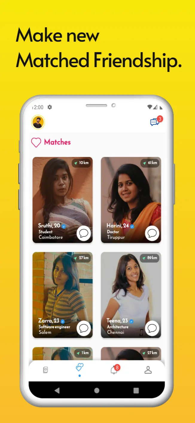 Mizhi - Malayali Dating App | Indus Appstore | Screenshot