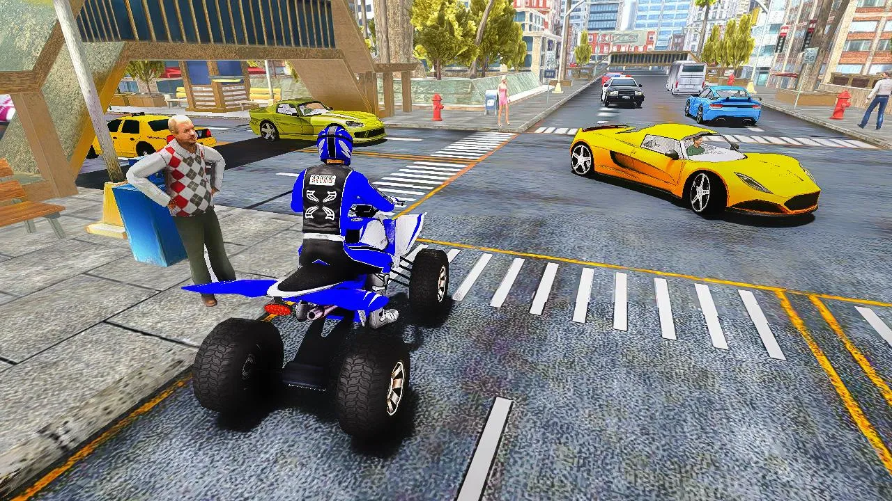 ATV Quad Bike Taxi 2019: Bike  | Indus Appstore | Screenshot