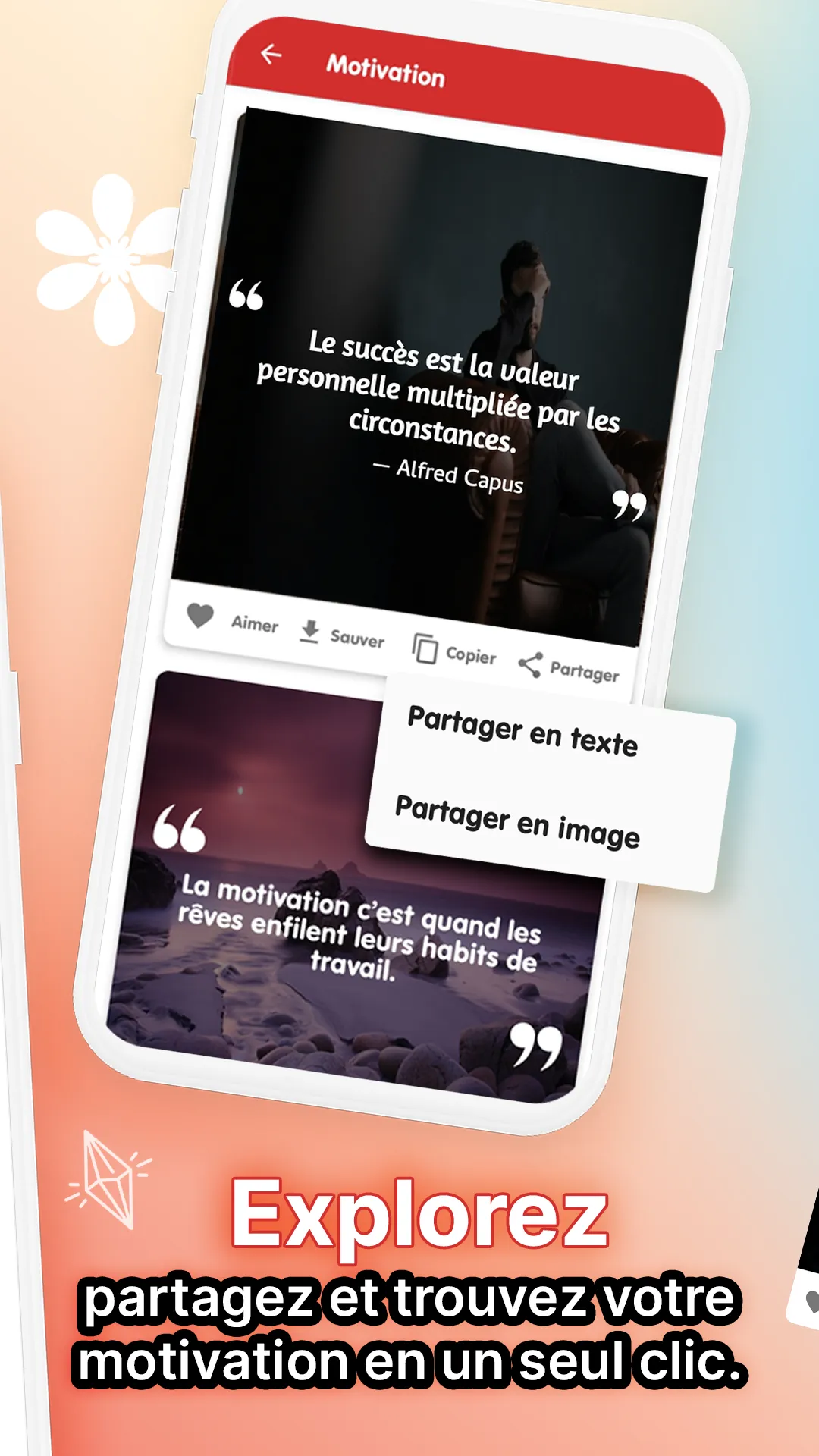 Citations positives motivation | Indus Appstore | Screenshot