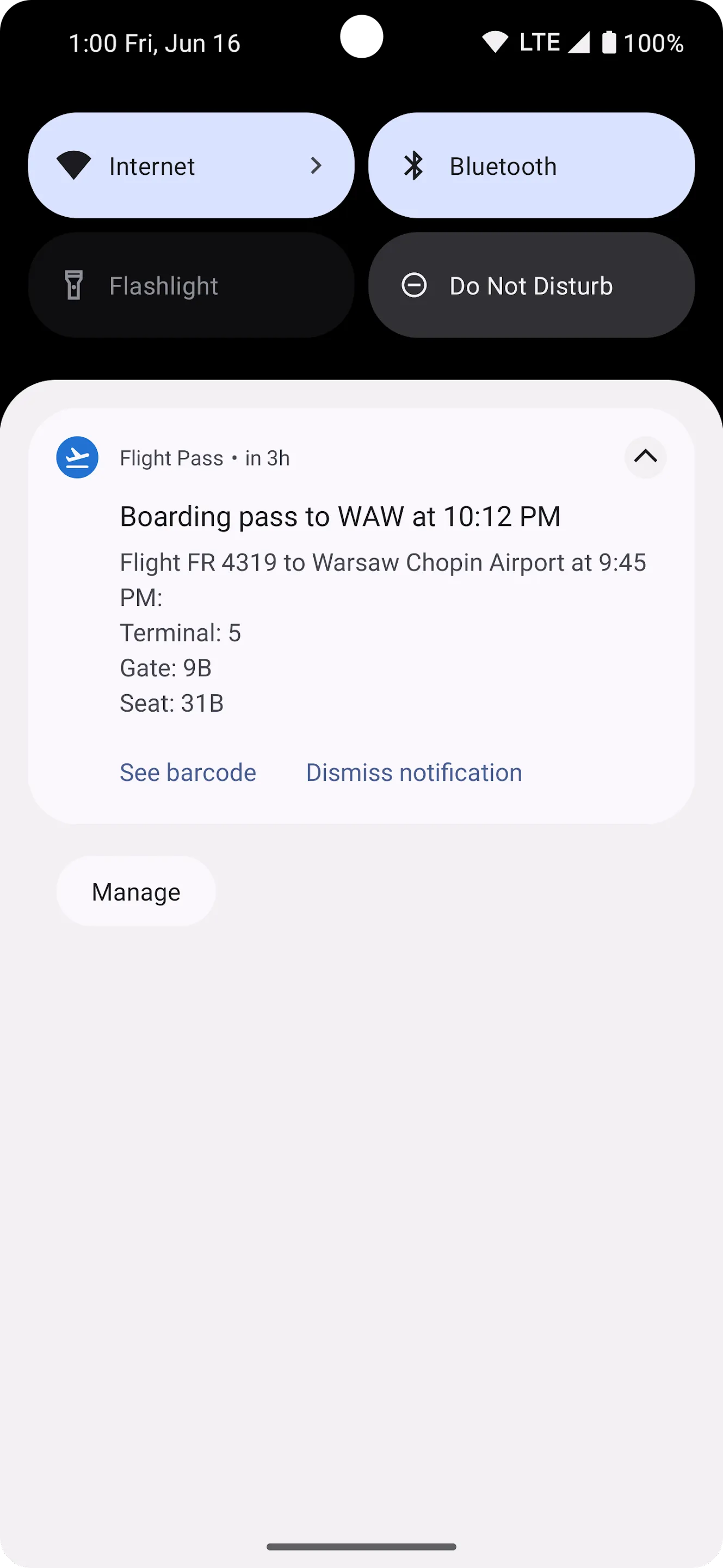 Flight Boarding Pass Wallet | Indus Appstore | Screenshot