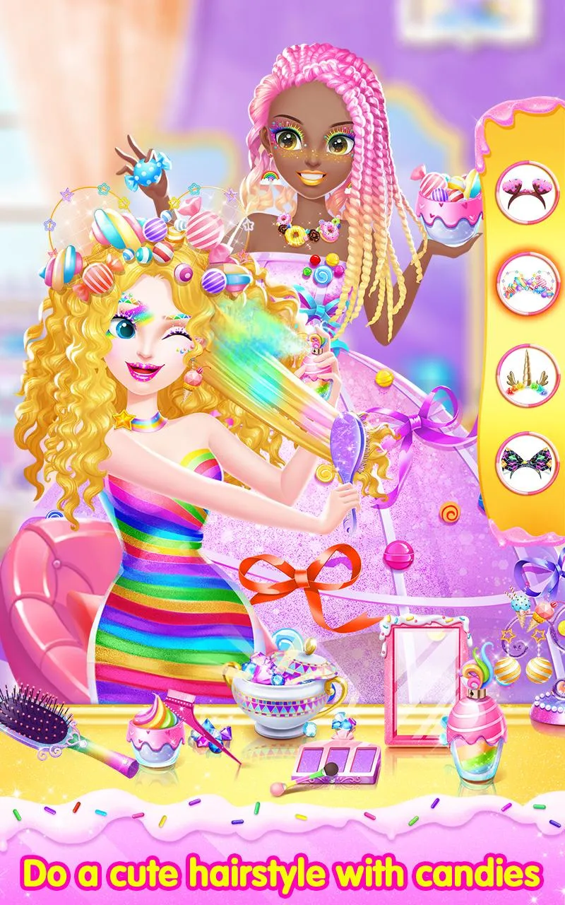 Sweet Princess Candy Makeup | Indus Appstore | Screenshot