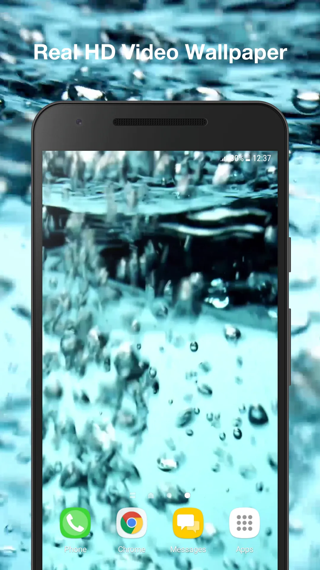 Water Bubbles Live Wallpaper | Indus Appstore | Screenshot