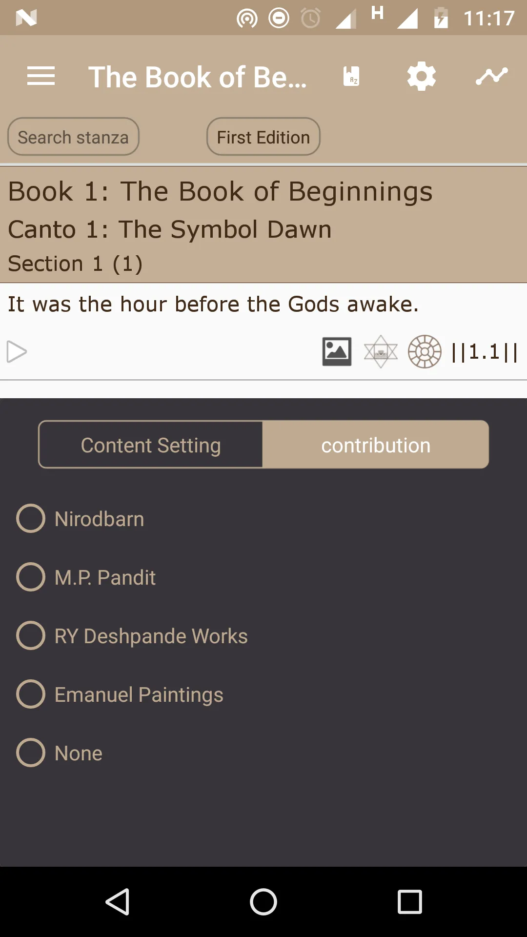 Savitri by Sri Aurobindo | Indus Appstore | Screenshot