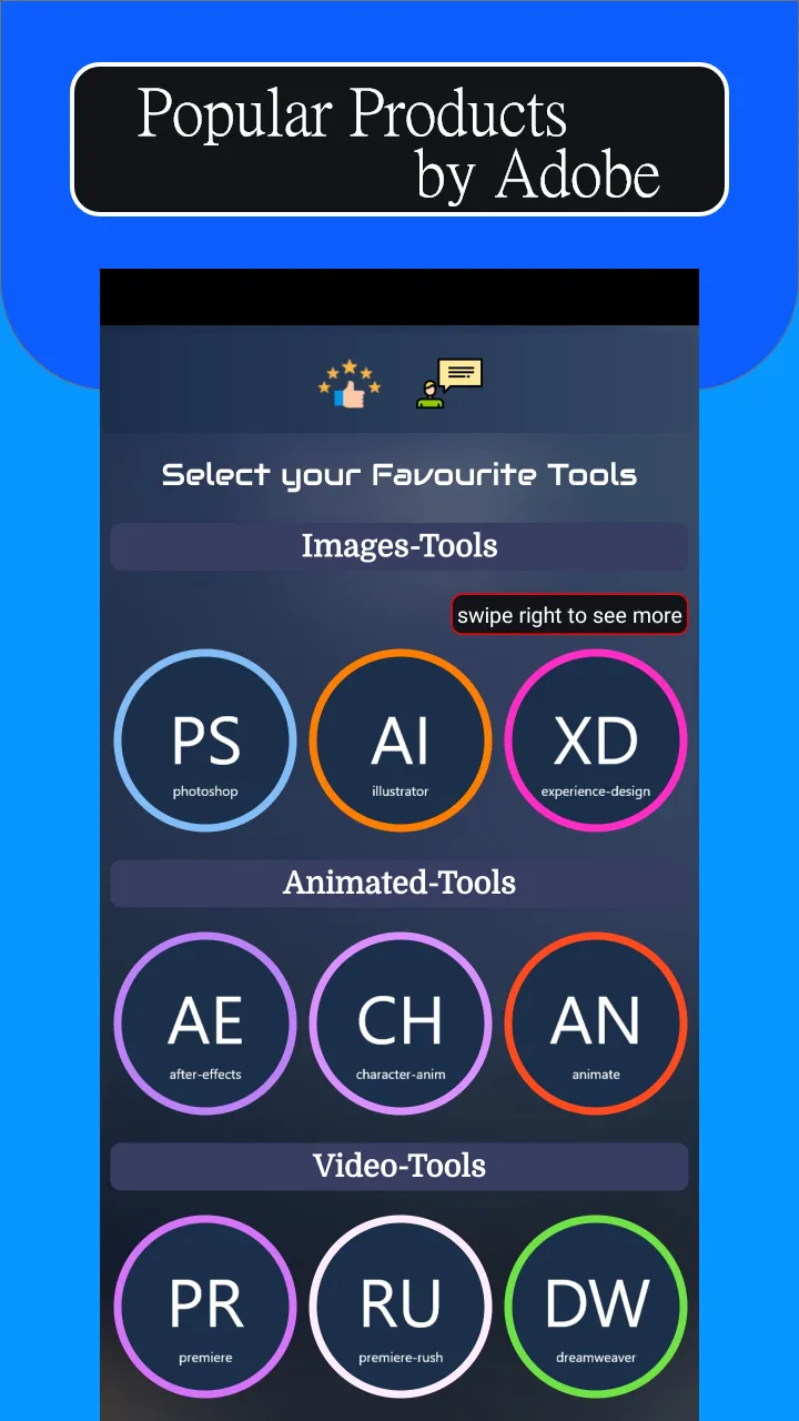 Keyboard shortcuts for Adobe | Indus Appstore | Screenshot