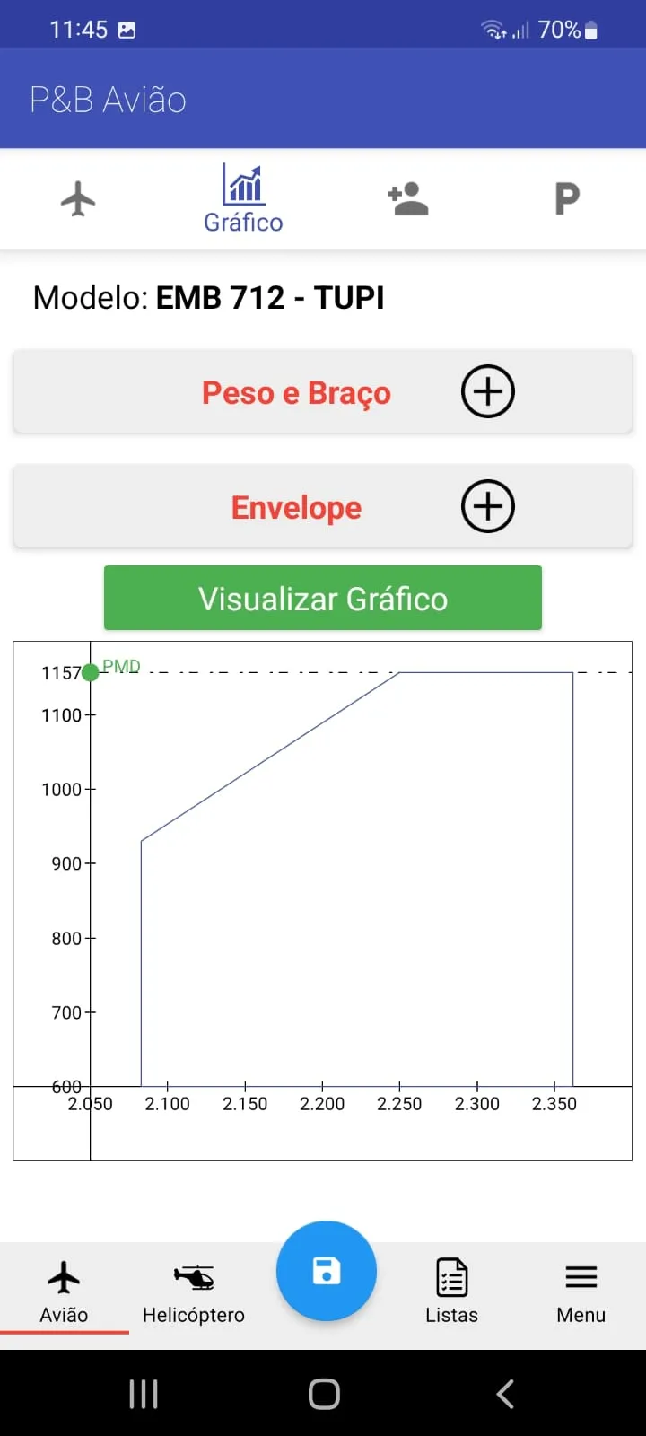 Aviação - Peso e Balanceamento | Indus Appstore | Screenshot