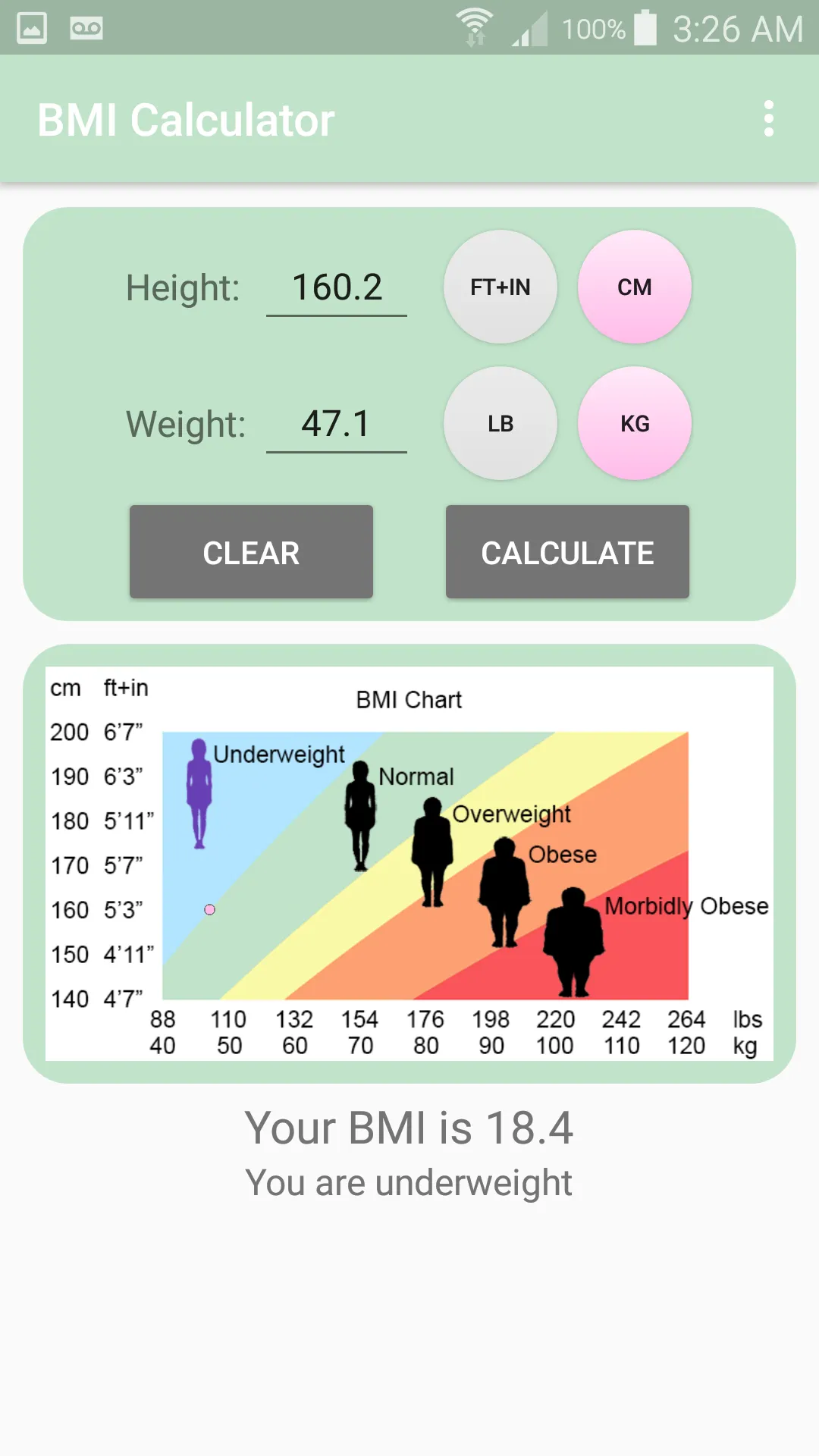 BMI Calculator | Indus Appstore | Screenshot