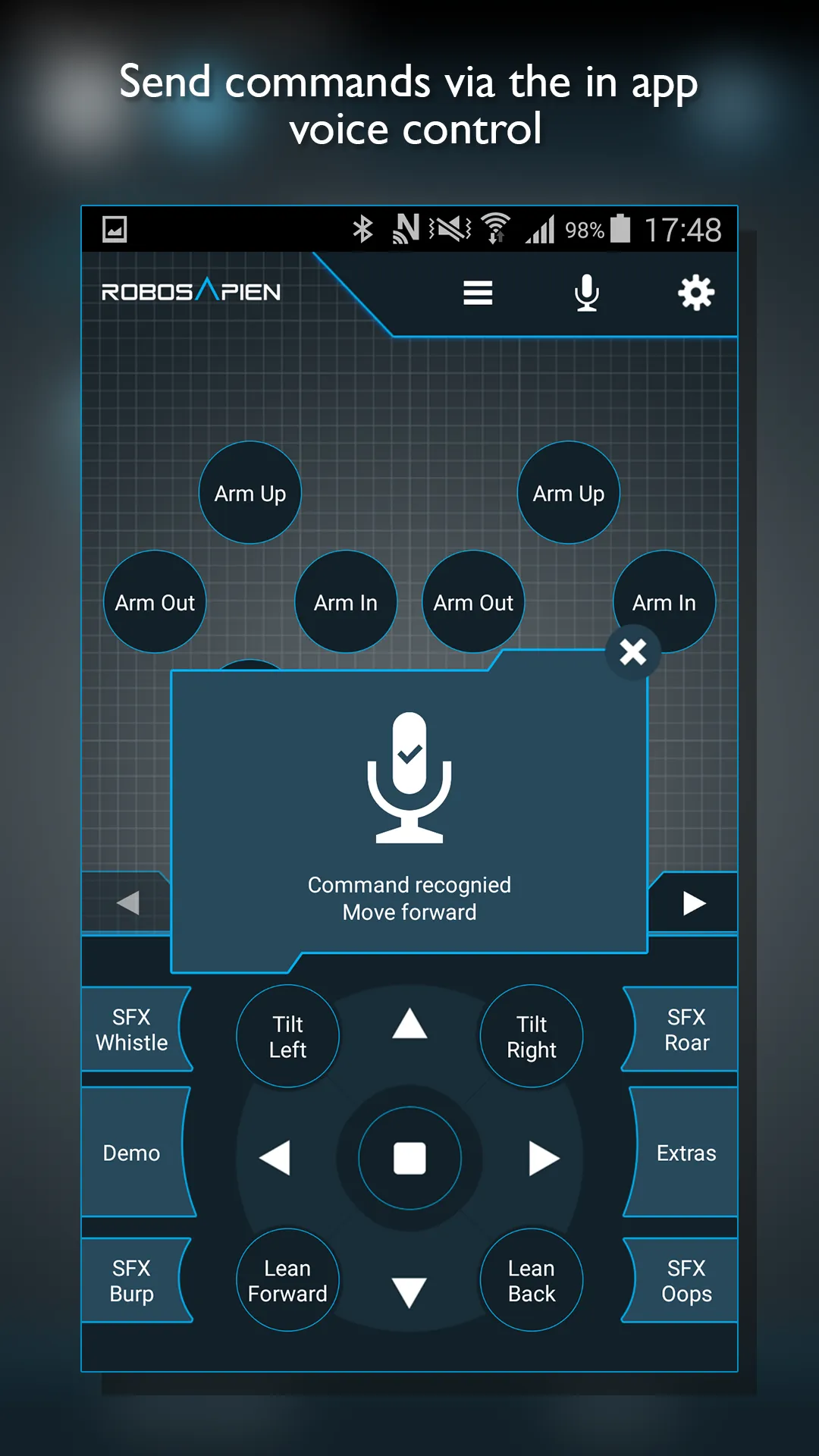 RoboRemote Bluetooth | Indus Appstore | Screenshot