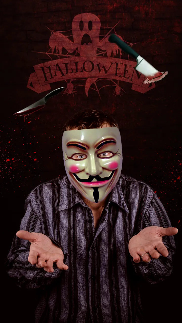 Anonymous Horror Stickers | Indus Appstore | Screenshot