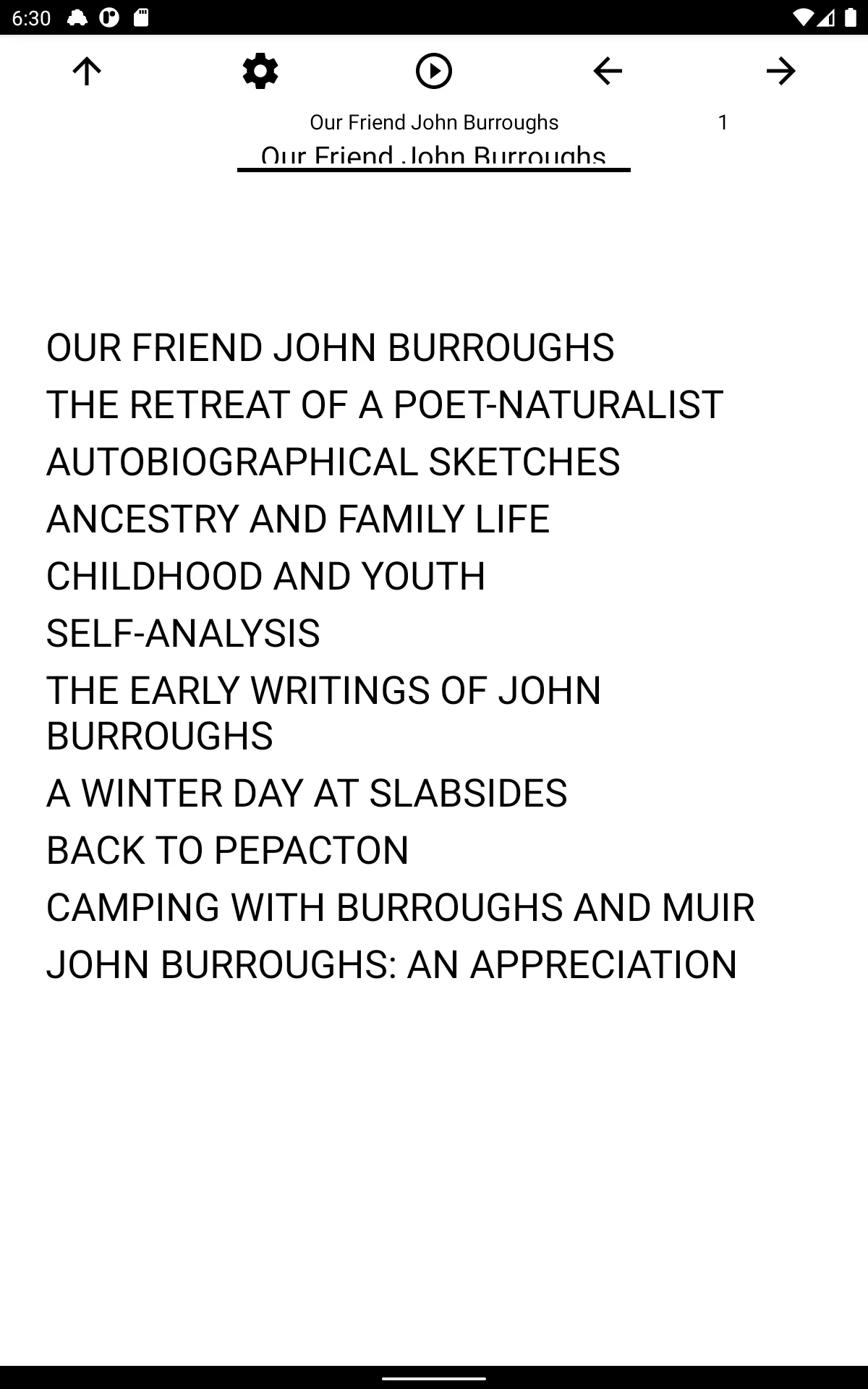 Book, Our Friend John Burrough | Indus Appstore | Screenshot