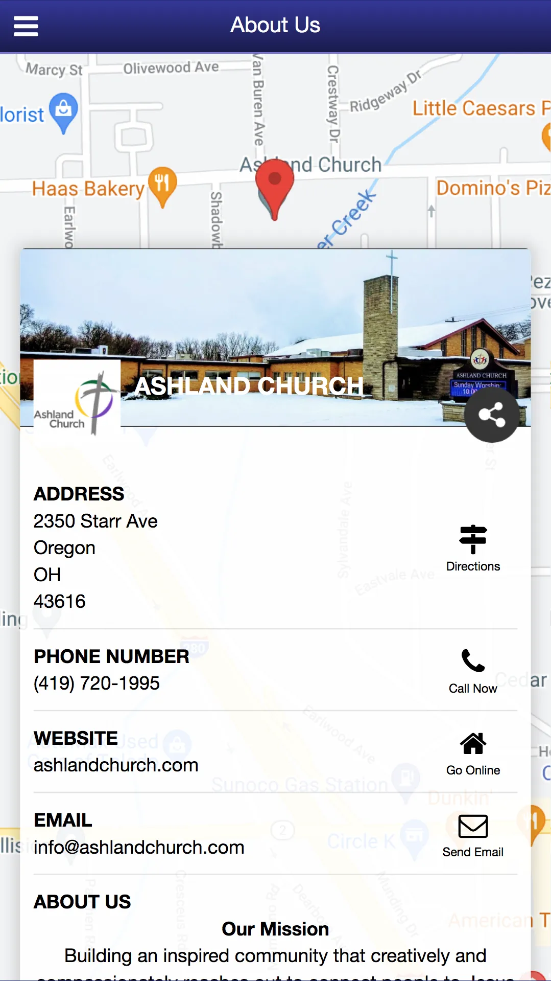 Ashland Church | Indus Appstore | Screenshot