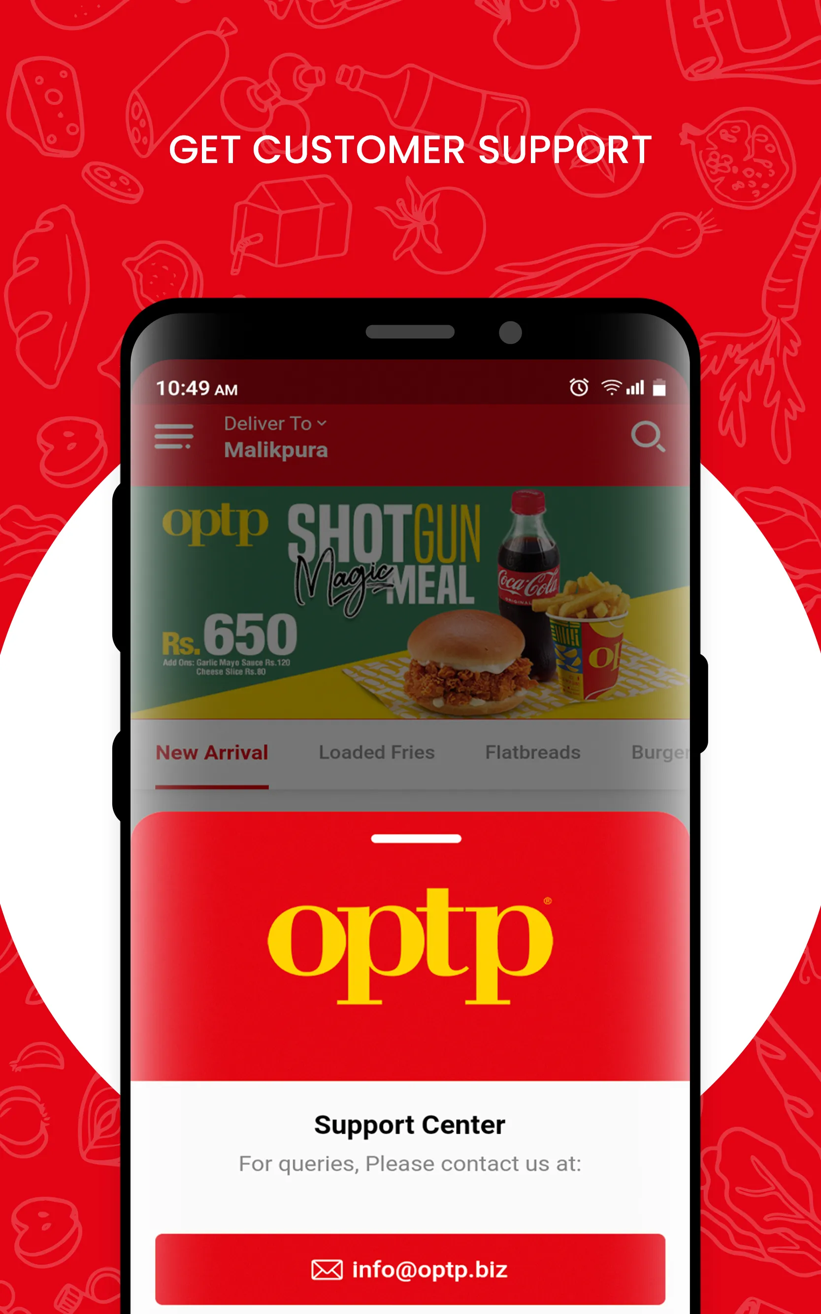 OPTP - Official Delivery App | Indus Appstore | Screenshot