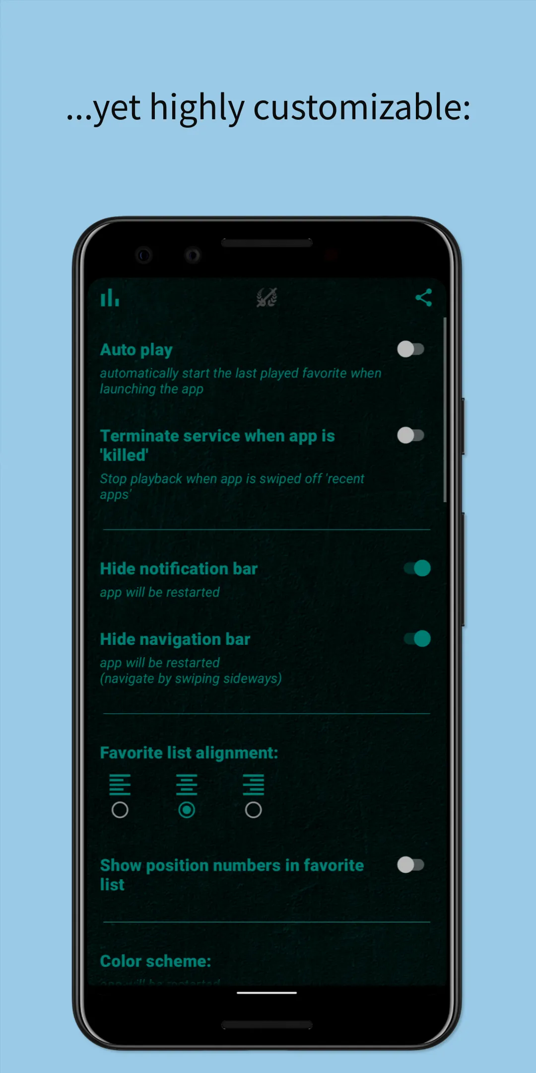 Radi-oh! - Simple radio player | Indus Appstore | Screenshot