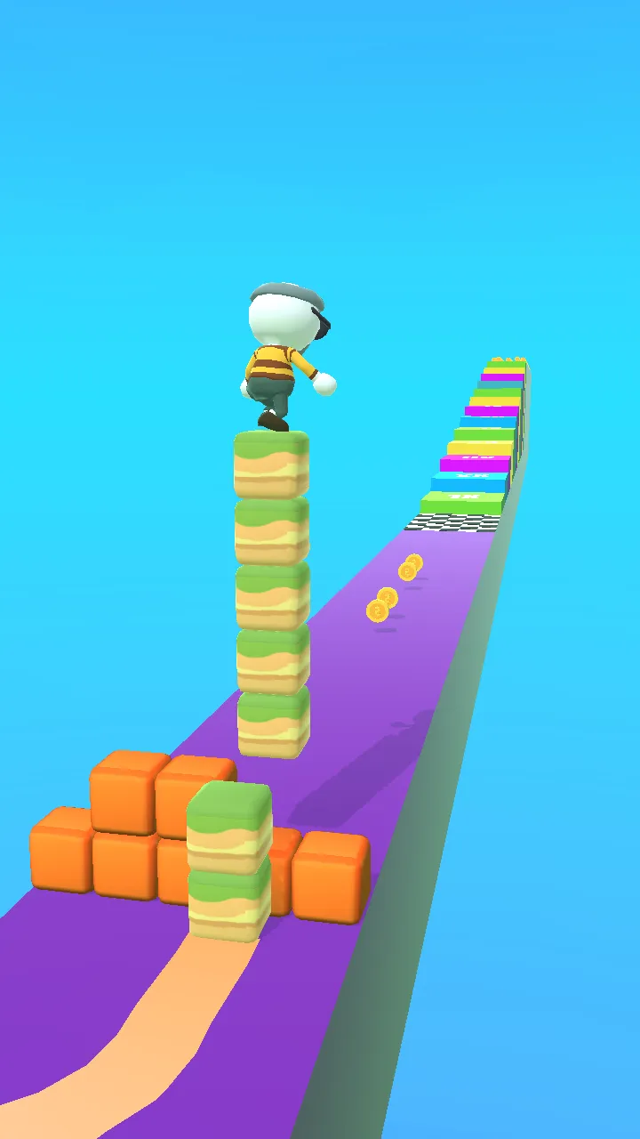 Cube Surfer:Food Skateboard | Indus Appstore | Screenshot