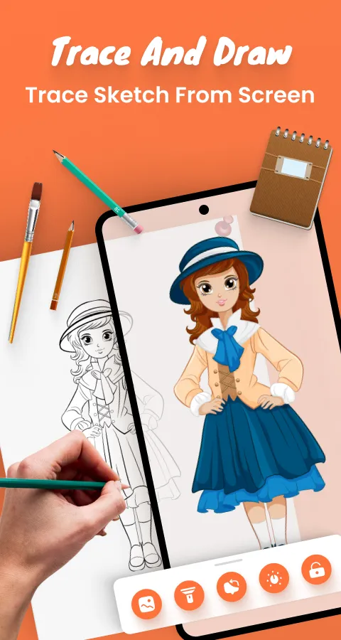 Trace Sketch- Sketch and Paint | Indus Appstore | Screenshot