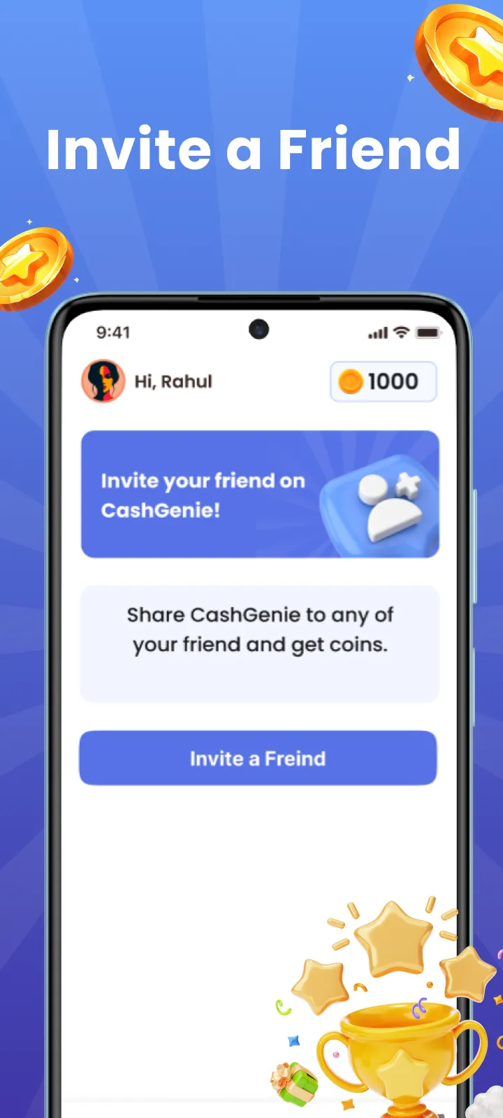 CashGenie - Earn Rewards | Indus Appstore | Screenshot