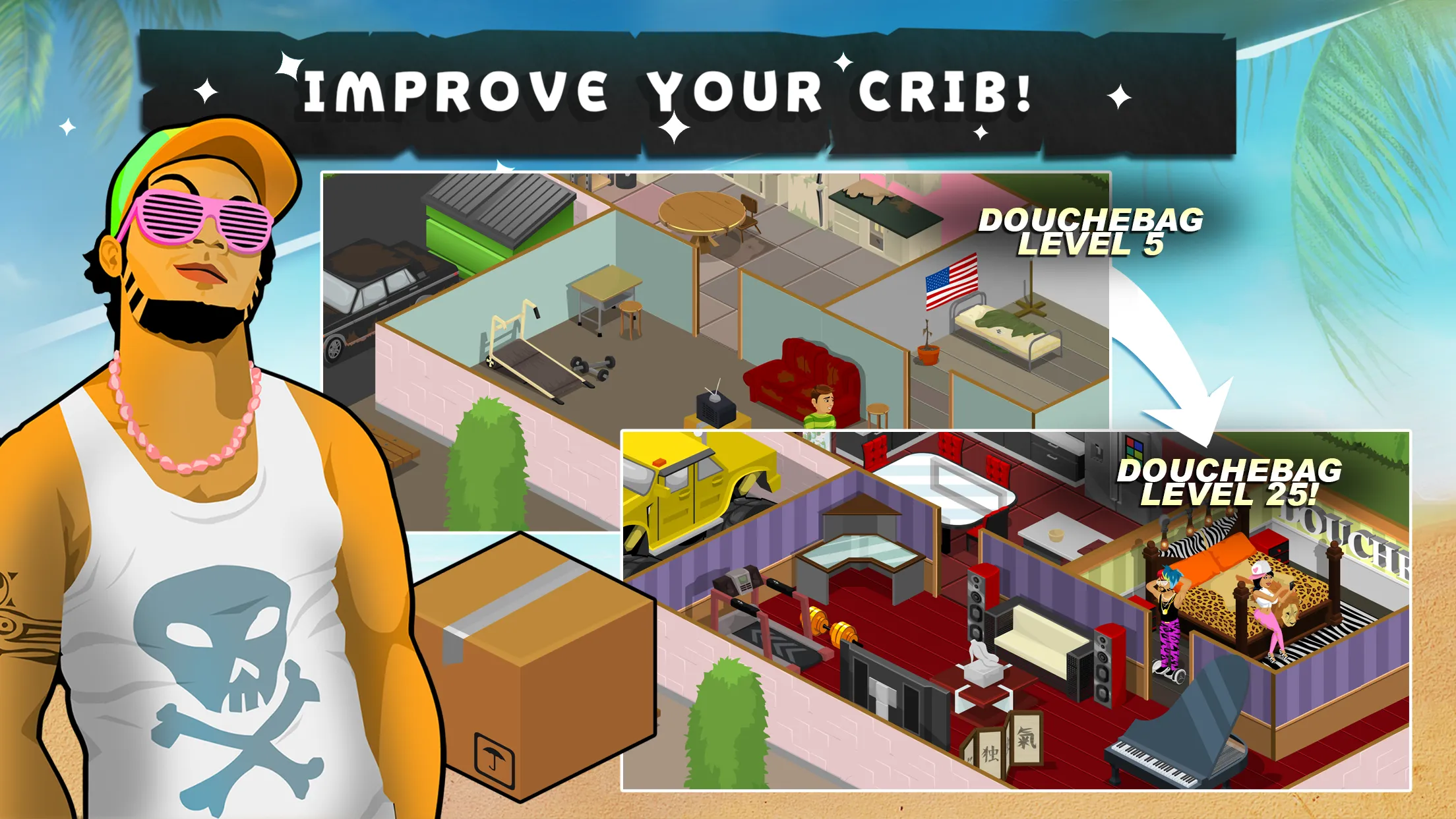 Broworld - Douchebag Adventure | Indus Appstore | Screenshot