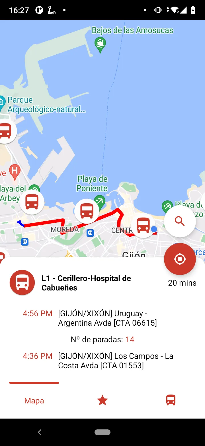 Bus Gijón | Indus Appstore | Screenshot