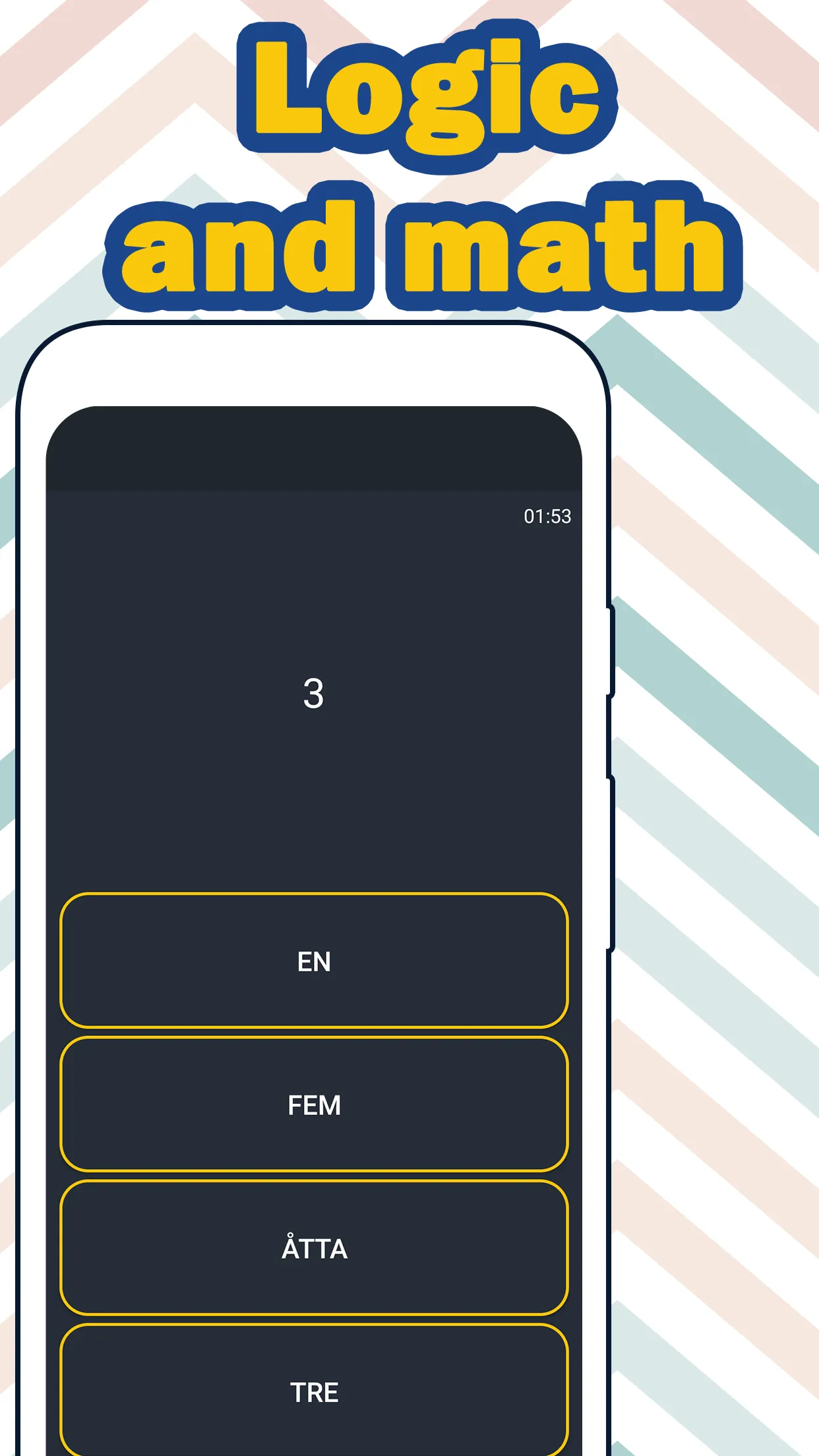 Numbers in Swedish language | Indus Appstore | Screenshot