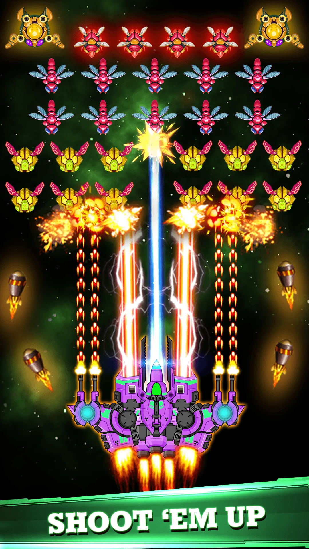 Galaxy Shooter Battle 2023 | Indus Appstore | Screenshot