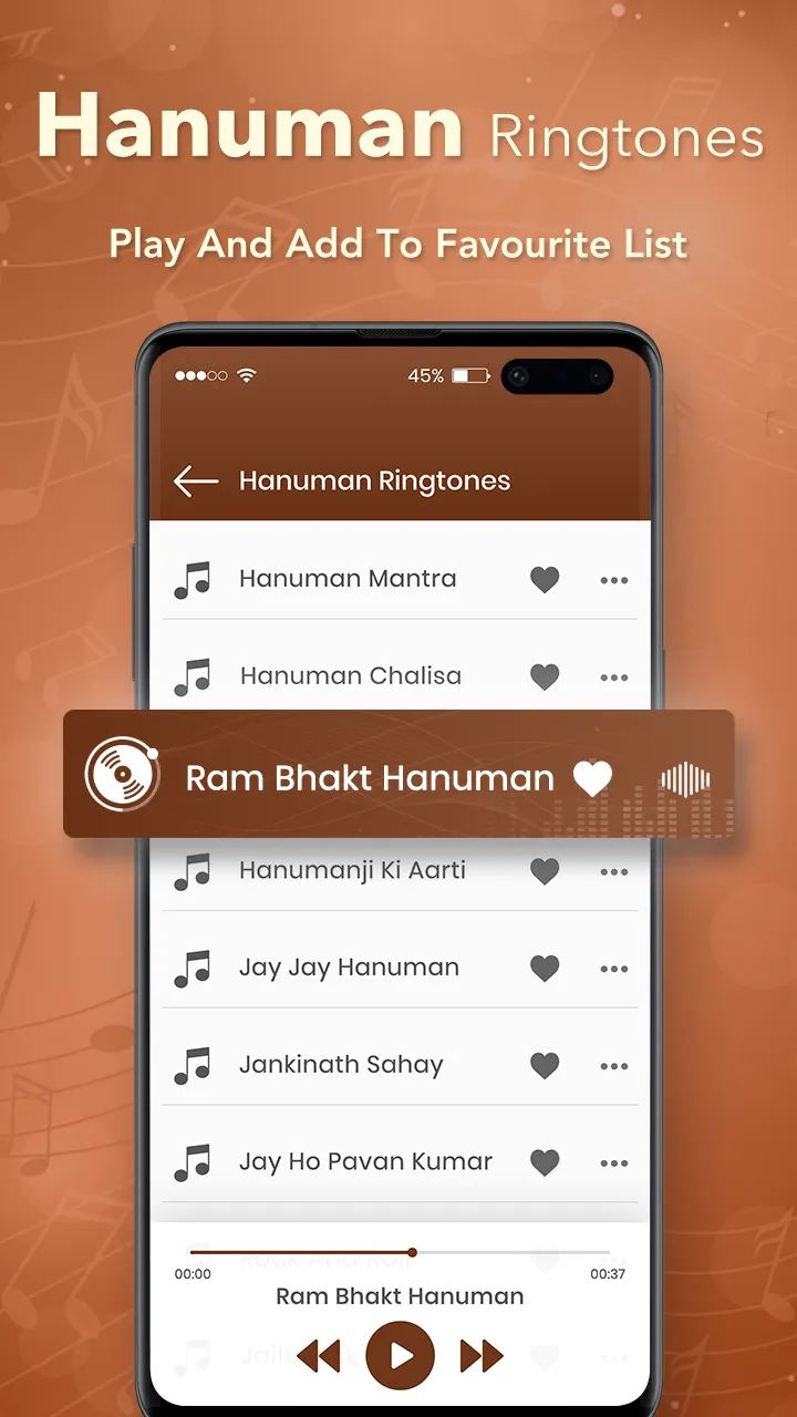 Hanuman Ringtone | Indus Appstore | Screenshot