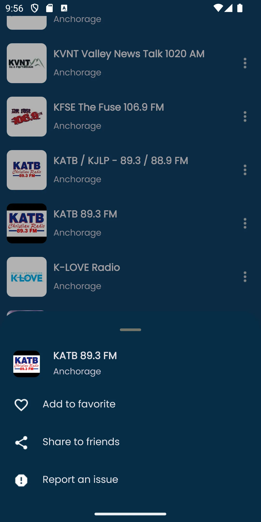 Radios from Anchorage | Indus Appstore | Screenshot