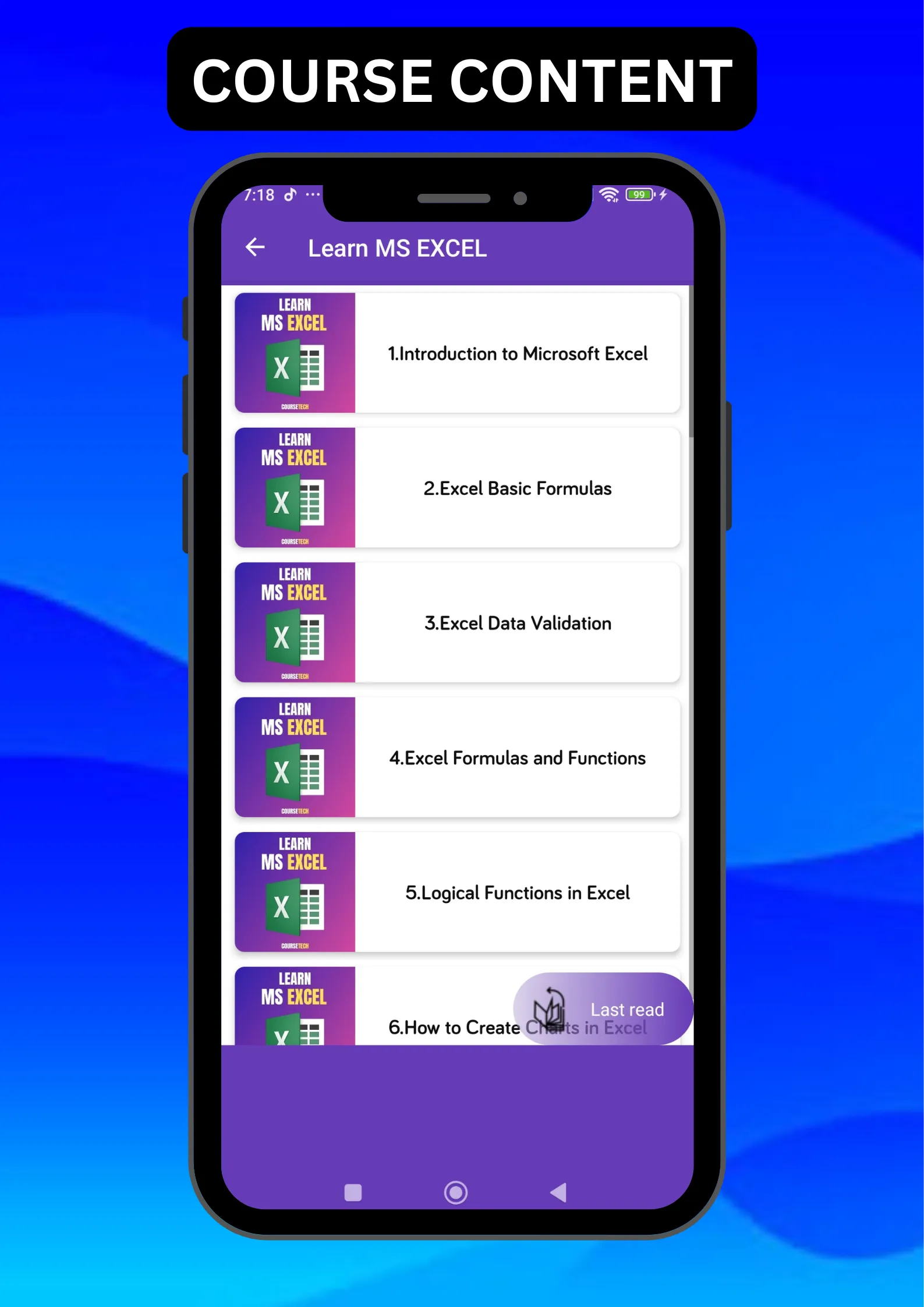 Learn MS EXCEL | Indus Appstore | Screenshot