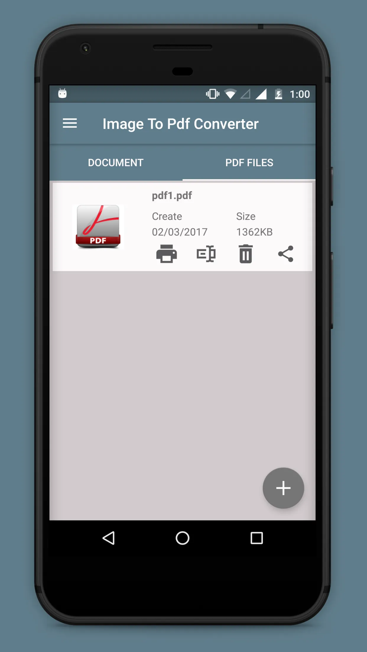 Image To Pdf Convertor | Indus Appstore | Screenshot