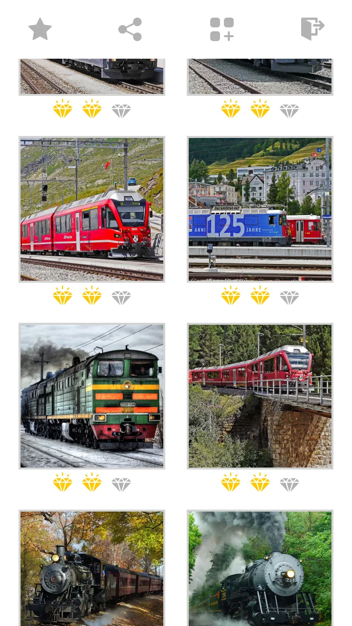 Jigsaw Train Mosaic Puzzles | Indus Appstore | Screenshot