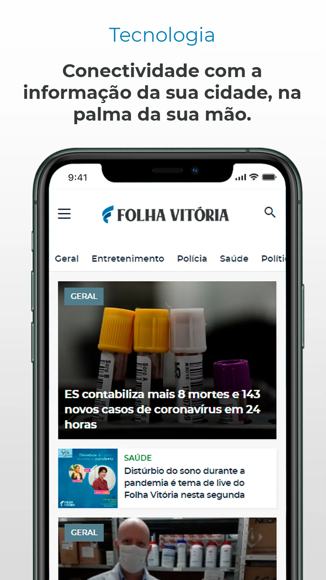 Folha Vitória | Indus Appstore | Screenshot