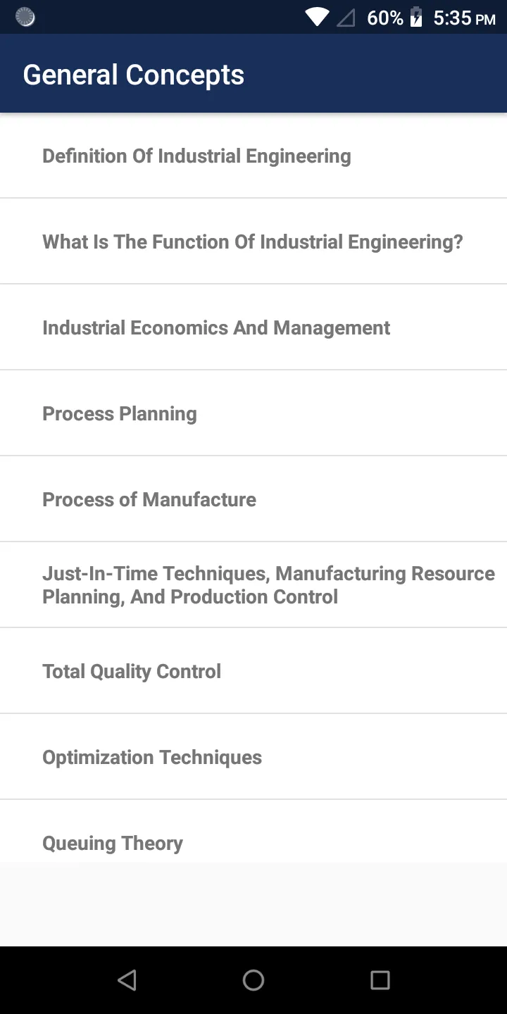 Industrial Engineering | Indus Appstore | Screenshot