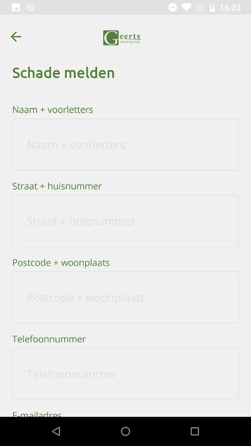 Geerts Adviesgroep | Indus Appstore | Screenshot