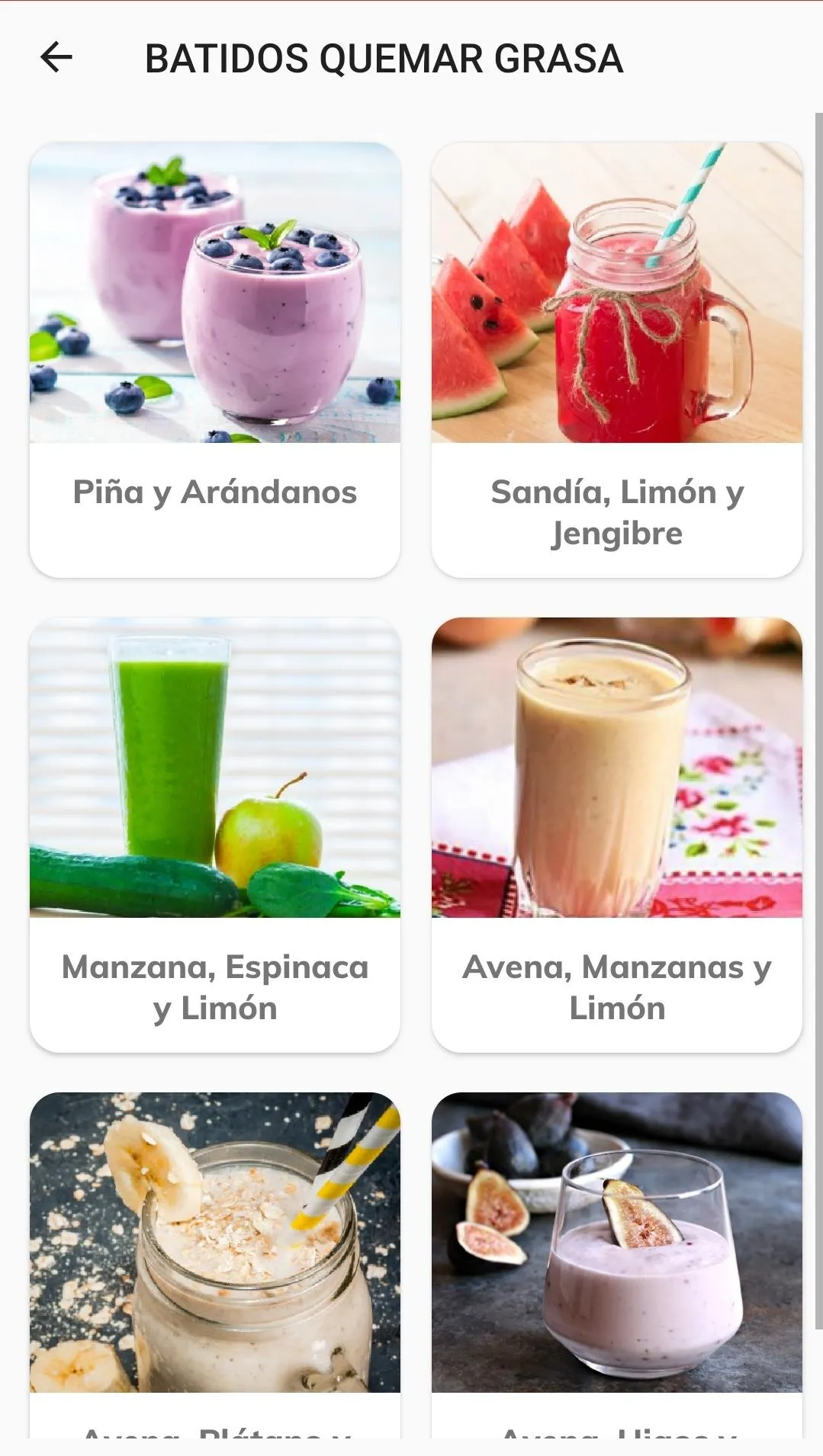 Batidos para Adelgazar | Indus Appstore | Screenshot