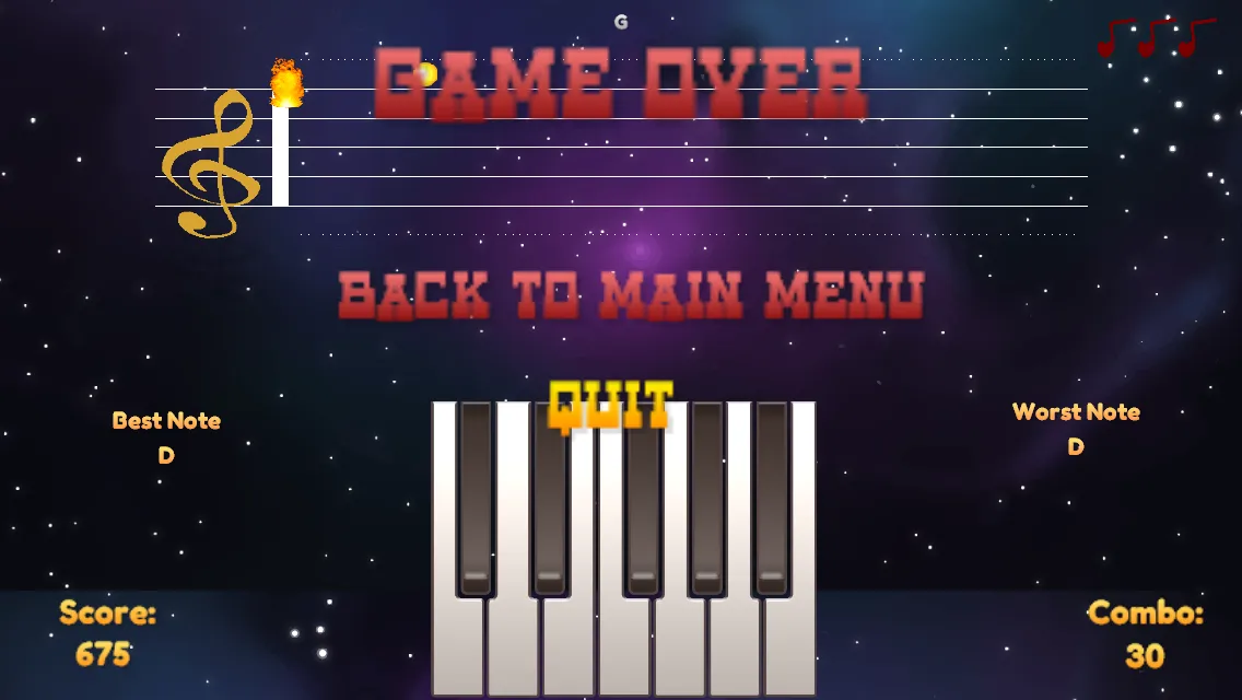 Piano Shooter | Indus Appstore | Screenshot