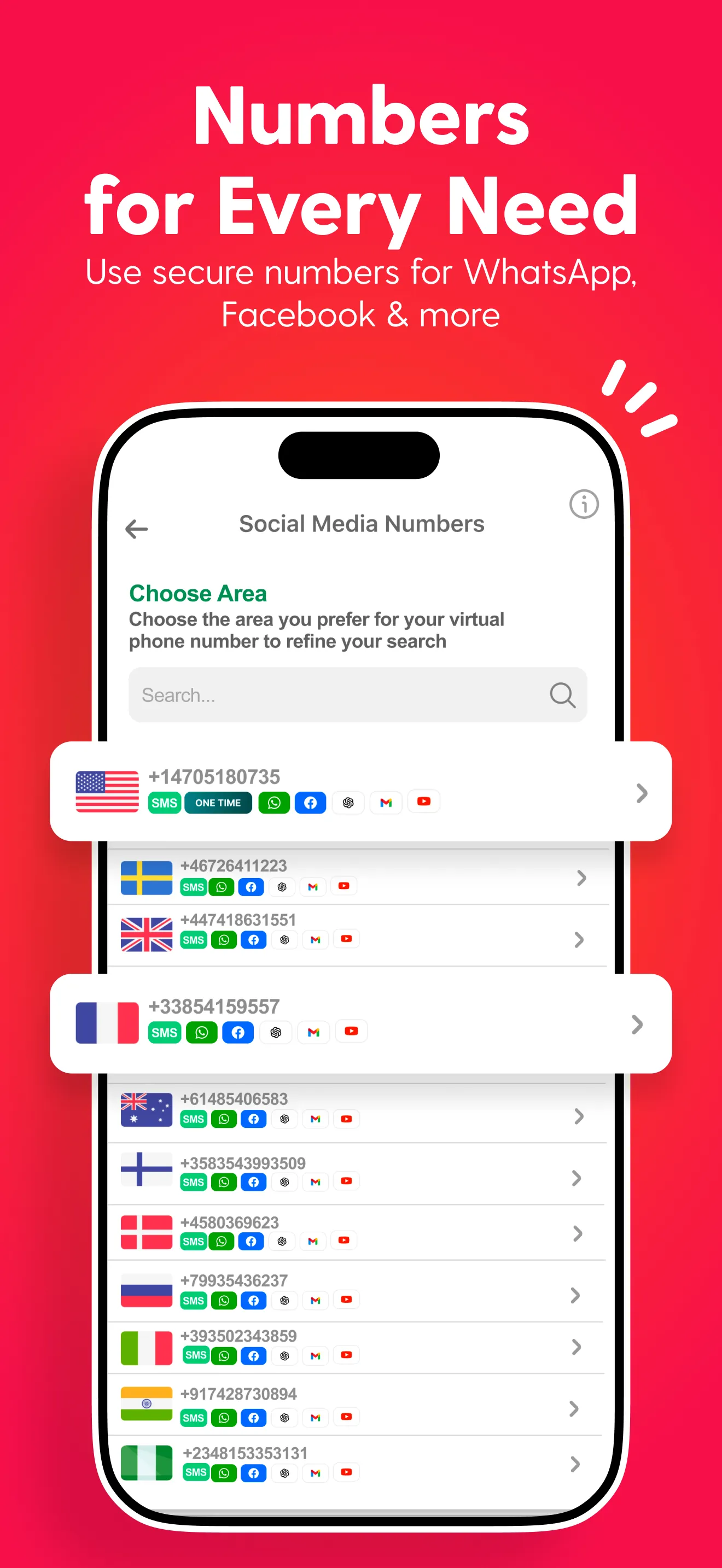 Temp Number - 2nd Phone Number | Indus Appstore | Screenshot