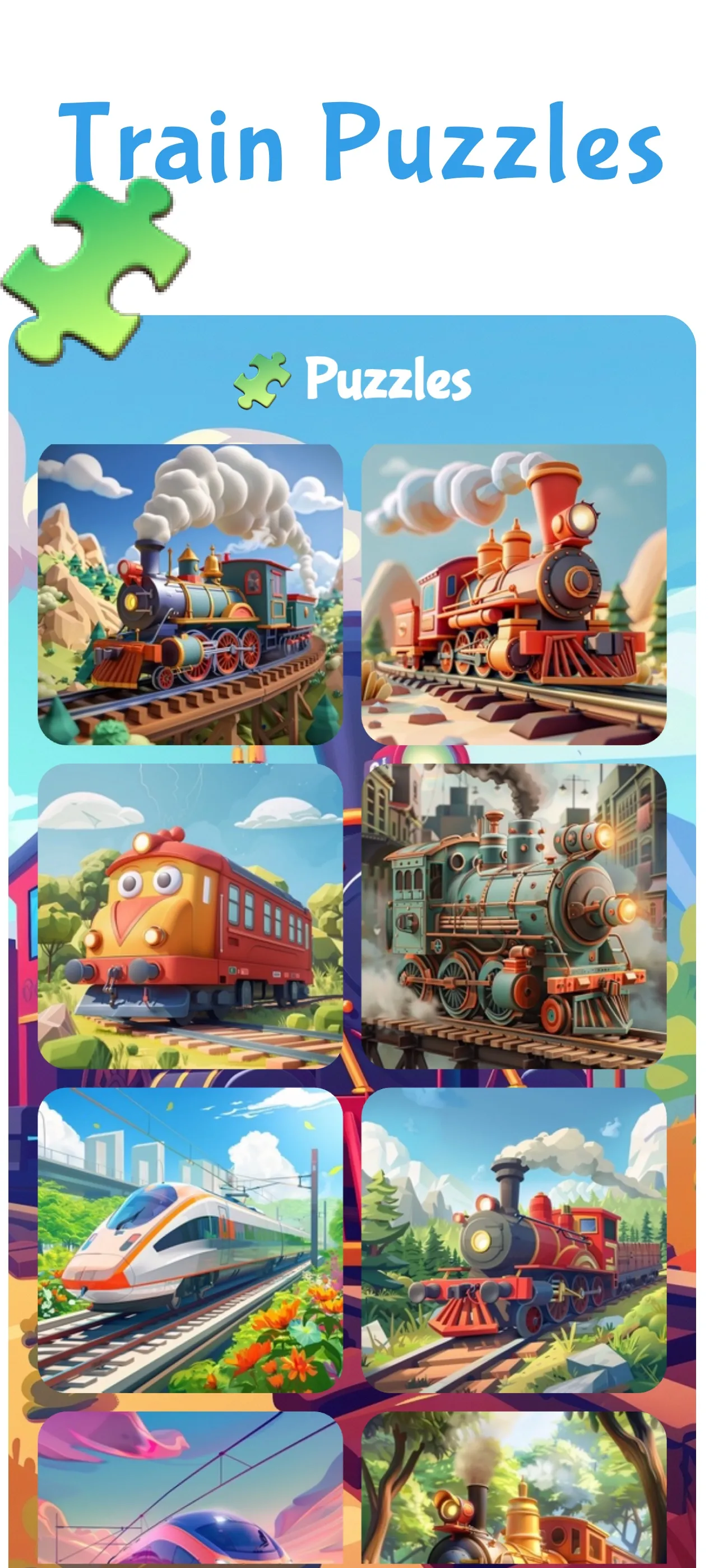 Train Games For Kids Railroad | Indus Appstore | Screenshot