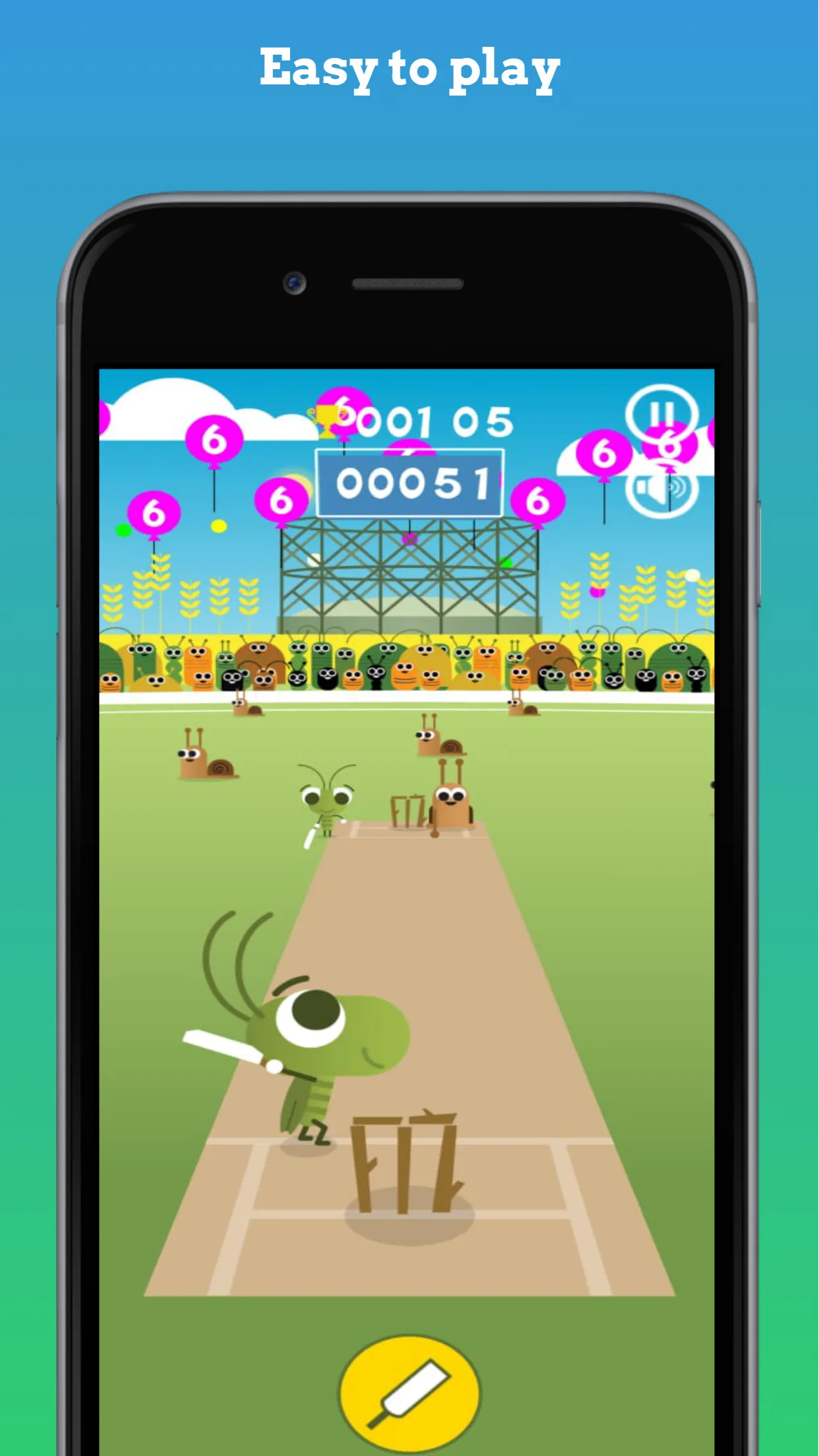 Doodle Cricket - Cricket Game | Indus Appstore | Screenshot