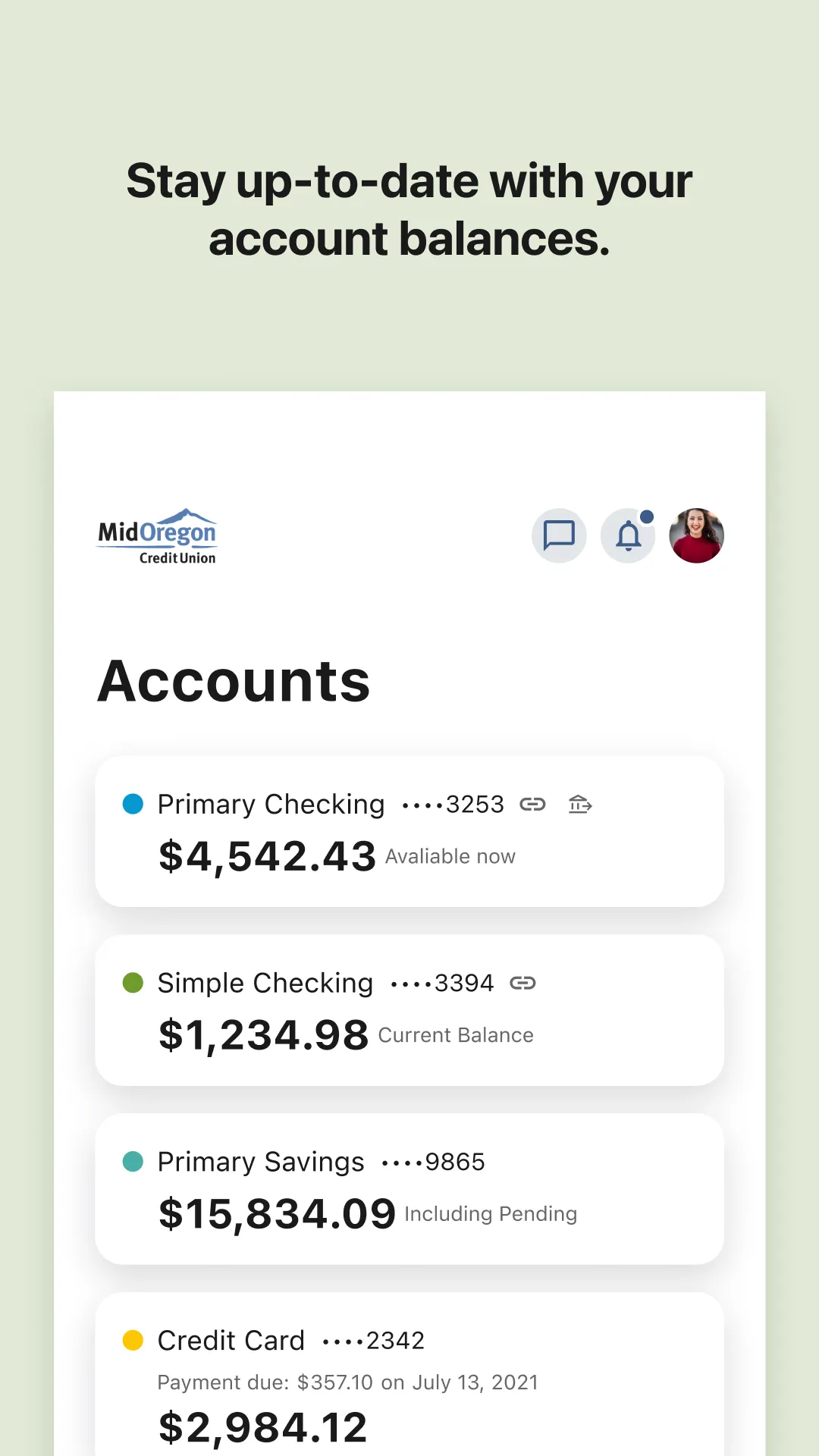 Mid Oregon Credit Union | Indus Appstore | Screenshot