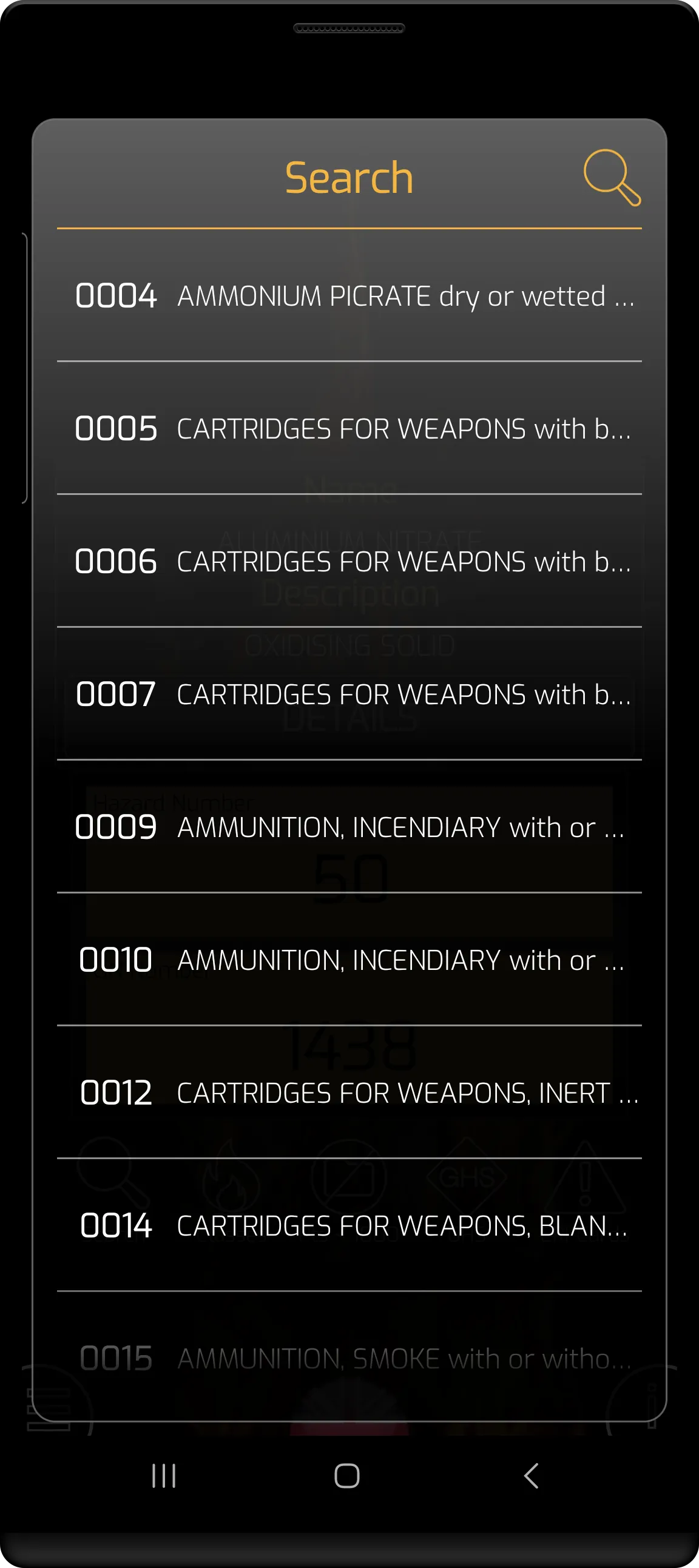 Dangerous Goods ADR 2023 Lite | Indus Appstore | Screenshot