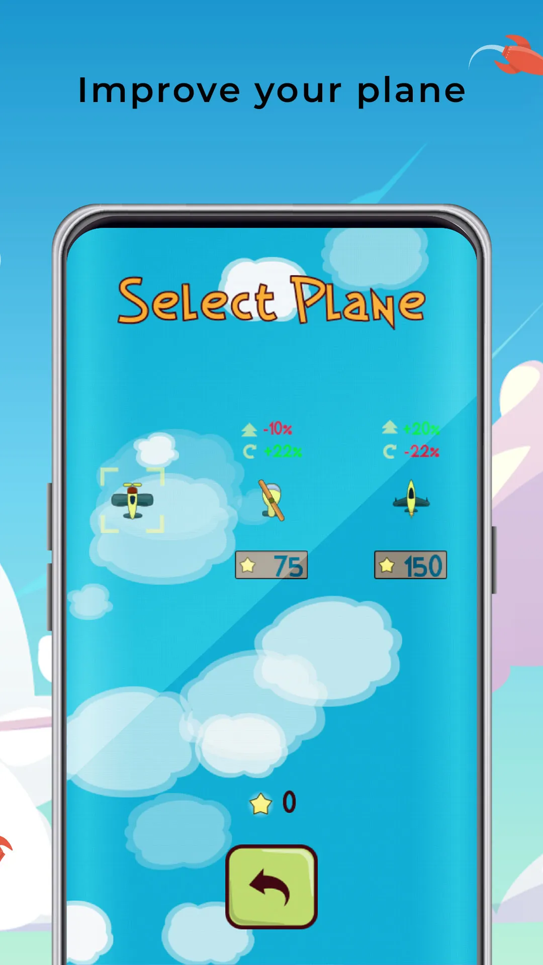 Plane vs Missiles | Indus Appstore | Screenshot