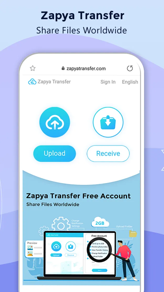 Zapya - File Transfer, Share | Indus Appstore | Screenshot