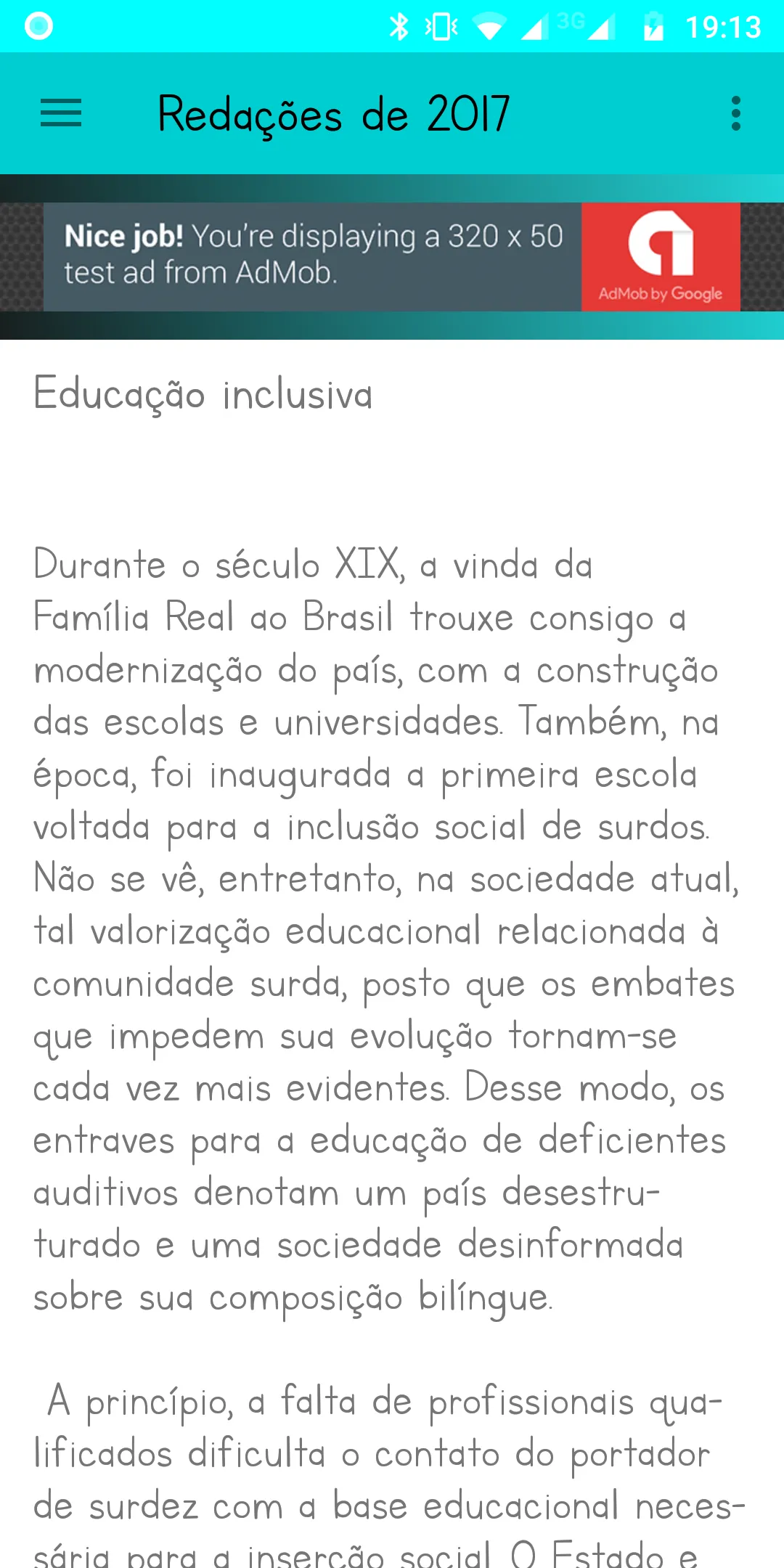 Redações Nota 1000 Enem | Indus Appstore | Screenshot