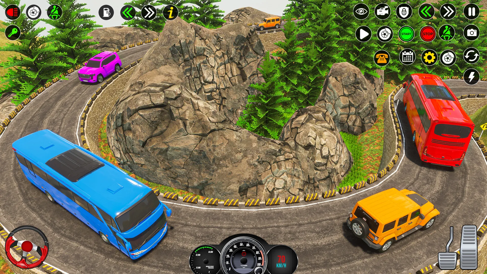 Offroad Bus Driving Simulator | Indus Appstore | Screenshot