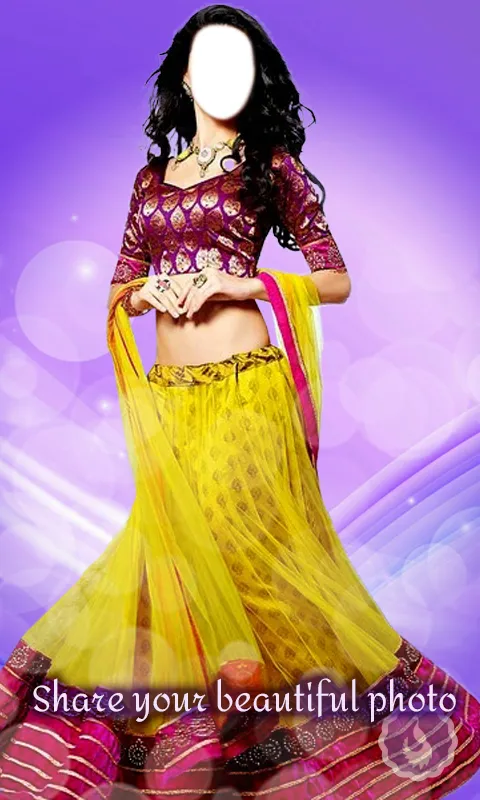 Lehenga Choli Dress Montage | Indus Appstore | Screenshot