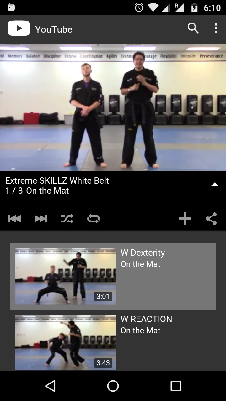 On The Mat Martial Arts | Indus Appstore | Screenshot