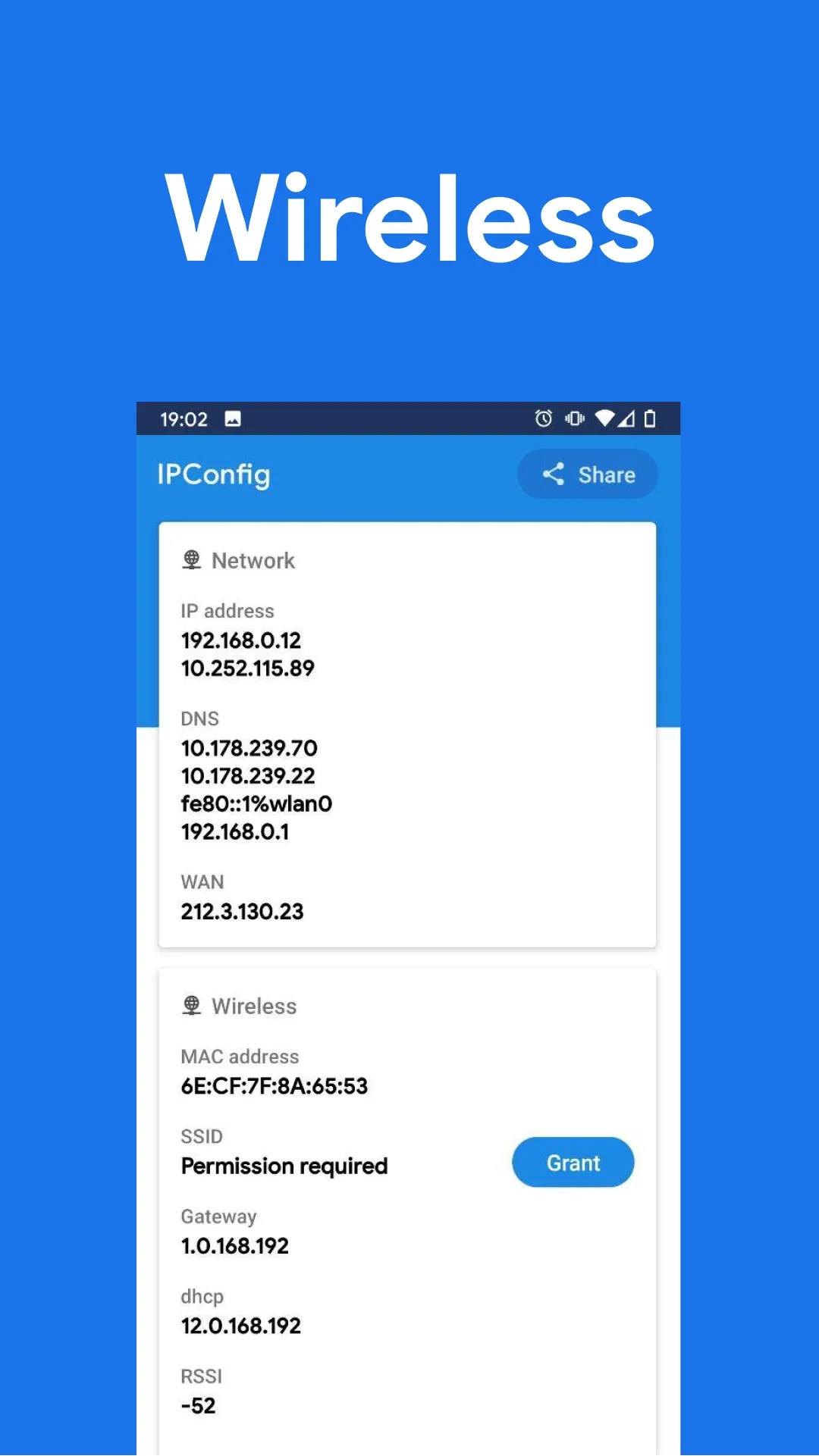 IPConfig | Indus Appstore | Screenshot