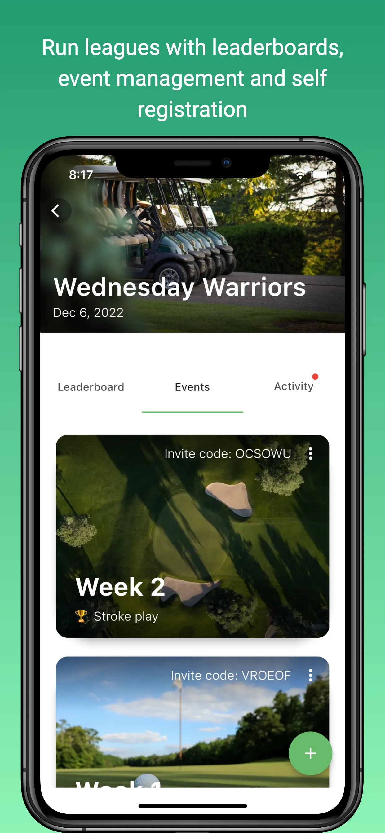 Squabbit - Golf Tournament App | Indus Appstore | Screenshot