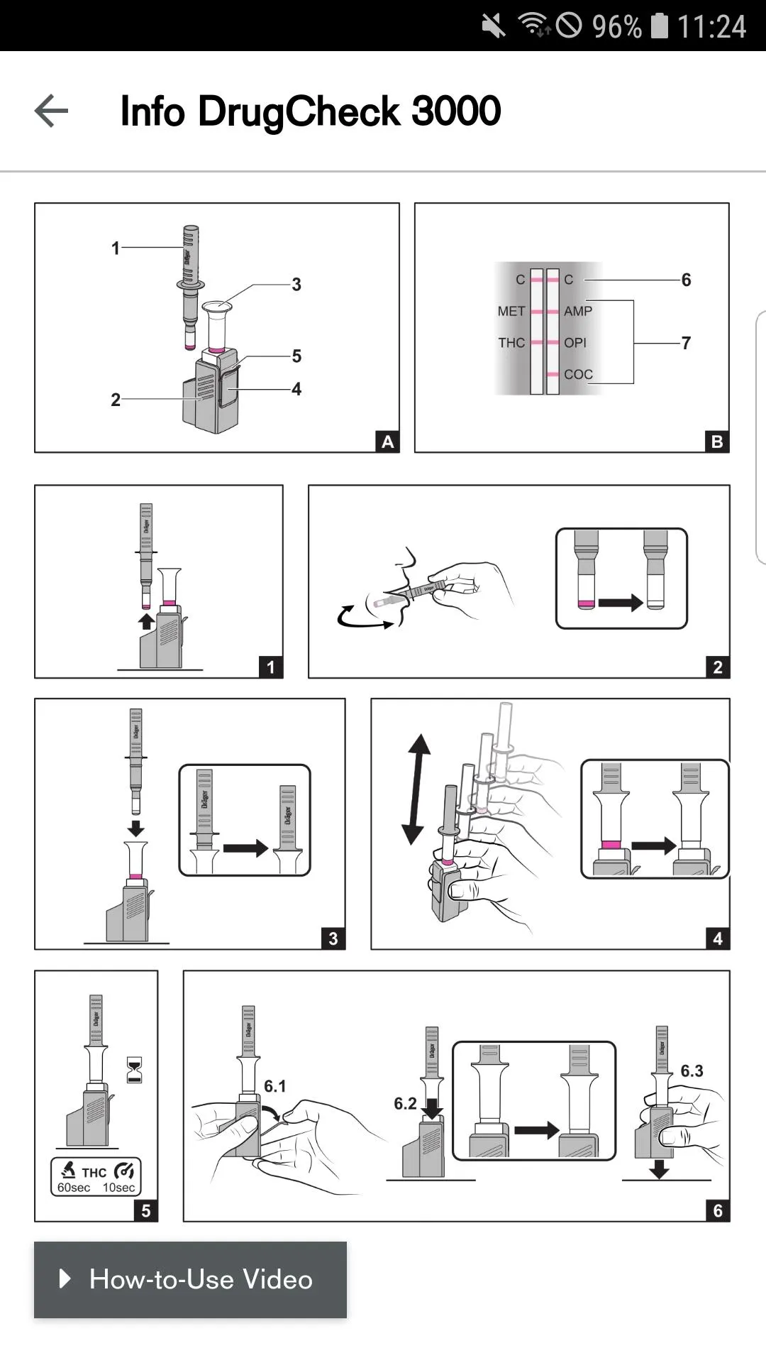 Dräger DrugCheck | Indus Appstore | Screenshot